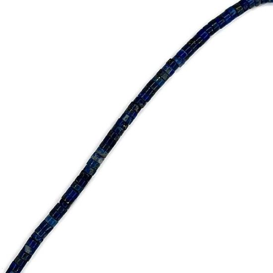 Picture of Lapis Heishi Beads, 4mm 15" Strand