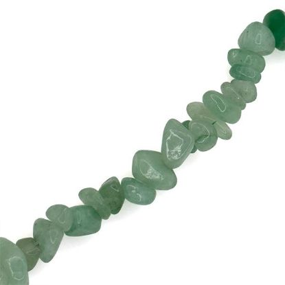 Picture of Green Aventurine Chip Bead 32" Strand