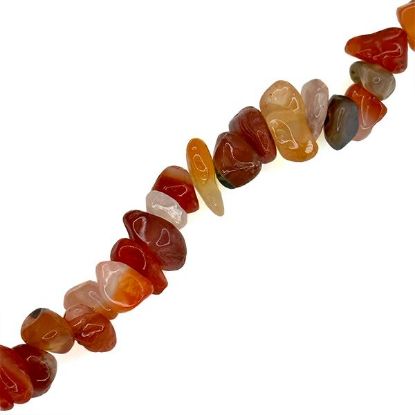 Picture of Carnelian Chip Bead 36" Strand