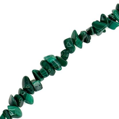 Picture of Malachite Chip Bead 32" Strand