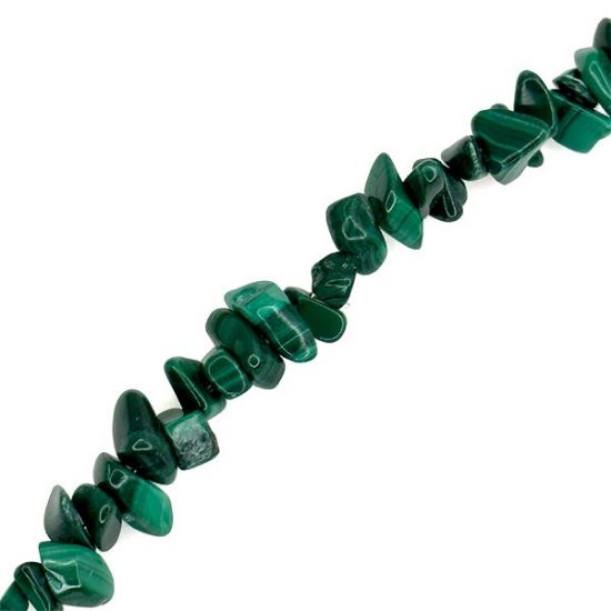 Picture of Malachite Chip Bead 32" Strand