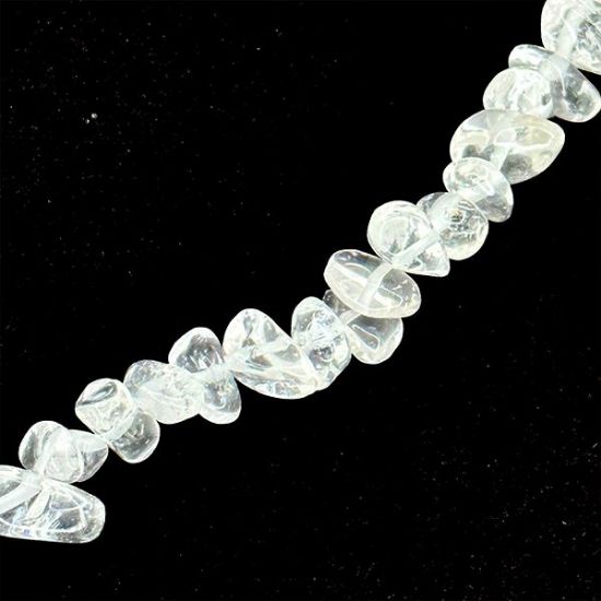 Picture of Crystal Quartz Chip Bead 34" Strand