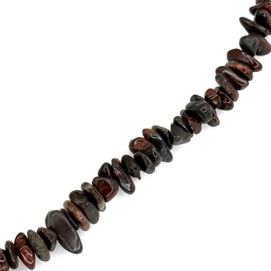 Picture of Red Tiger Eye Chip Bead 34" Strand
