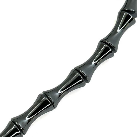 Picture of Hematine Dog Bone 8x12mm 16" Strand