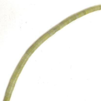Picture of New Jade Heishi Beads, 4mm, 15" Strand