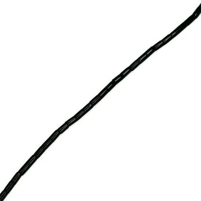 Picture of Molded Jet Heishi 2mm, 22" Bead Strand