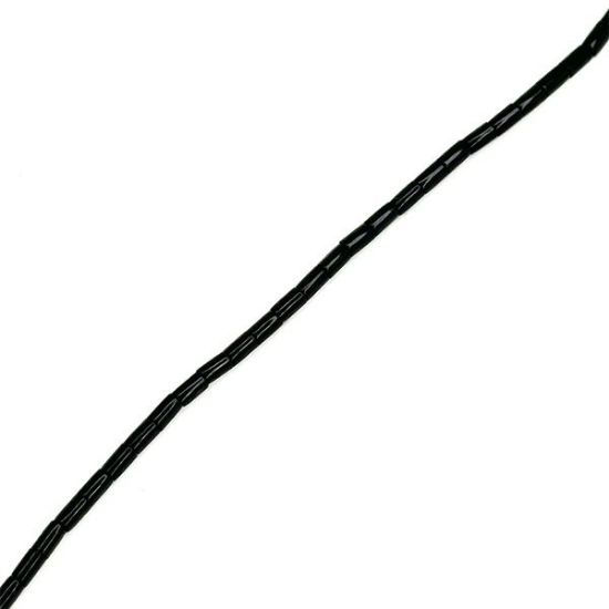 Picture of Molded Jet Heishi 2mm, 22" Bead Strand