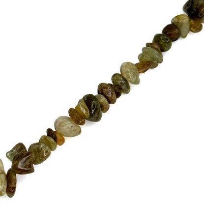 Picture of Green Garnet Chip Bead 34" Strand