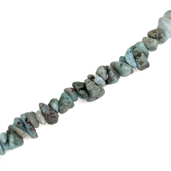 Picture of Larimar Chip Bead 34" Strand