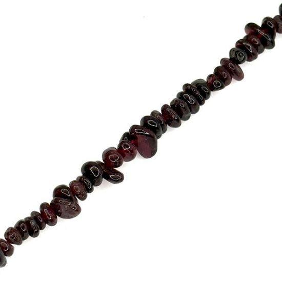 Picture of Garnet Chip Bead 36" Strand