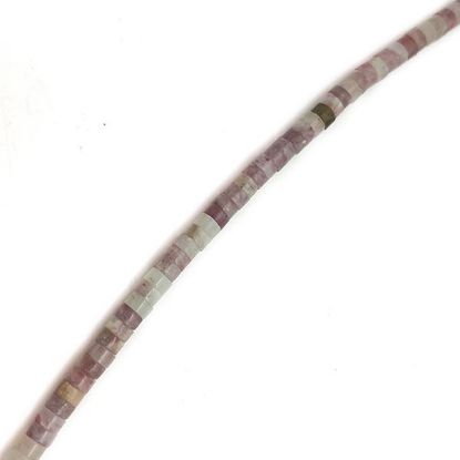 Picture of Lepidolite Heishi Beads, 4mm, 15" Strand