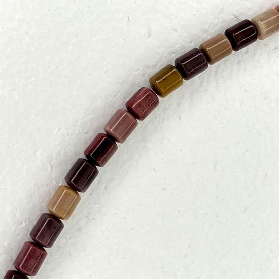 Picture of Moonkite Barrel Beads, 8mm, 8" Strand