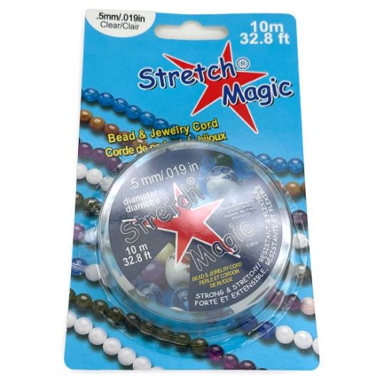 Picture of Stretch Magic Clear Elastic .5mm x 10 Meter