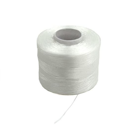 Picture of White Nymo Thread Size "B" .008" 350 yard Spool