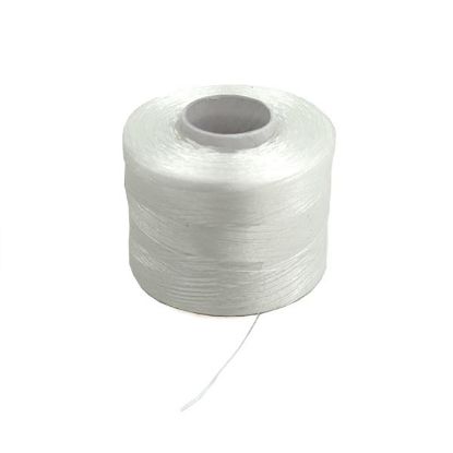 Picture of Nymo White Thread, Large Bobbin,  Size D (.012"), 250 yard