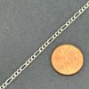 Picture of Sterling Silver Figaro 25 Bulk Chain 3.3mm, Sold by the Foot