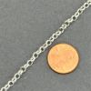 Picture of Sterling Silver Diamond Cut  Rolo Bulk Chain,3.7mm, Sold by the Foot