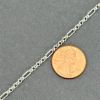 Picture of Sterling Silver Long & Short Rolo Bulk Chain 2.6mm, Sold by the Foot