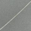 Picture of Silver Plated Curb Bulk Chain 1.6mm, Sold per 100 Foot Spool