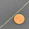 Picture of Silver Plated Curb Bulk Chain 1.6mm, Sold per 100 Foot Spool