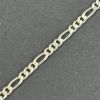 Picture of Sterling Silver Figaro Bulk Chain 4.3mm, Sold by the Foot
