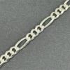 Picture of Sterling Silver Figaro Pattern Bulk Chain 6mm, Sold by the Foot