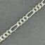 Picture of Sterling Silver Figaro Pattern Bulk Chain 6mm, Sold by the Foot