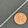 Picture of Sterling Silver Large Rope 18 Bulk Chain 2.1mm, Sold by the Foot