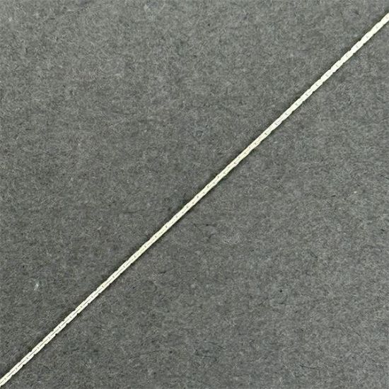 Picture of Sterling Silver Chain For Swarovski 0.6mm, Sold by the Foot
