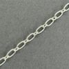 Picture of Sterling Silver Long & Short Bulk Chain 4mm Oval, Sold by the Foot
