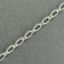 Picture of Sterling Silver Long & Short Bulk Chain 4mm Oval, Sold by the Foot