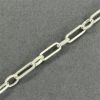 Picture of Sterling Silver Long & Short Pattern Bulk Chain 4.8mm, Sold by the Foot