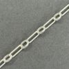 Picture of Sterling Silver Long & Short Twist Bulk Chain 2.7mm, Sold by the Foot