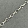 Picture of Sterling Silver Long And Short 02A Bulk Chain 4.8mm, Sold by the Foot