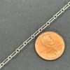 Picture of Sterling Silver Long And Short 11 Bulk Chain 3.2mm, Sold by the Foot