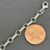 Picture of Sterling Silver Long And Short Chain 4.8mm, 4" Extension