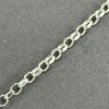 Picture of Sterling Silver Diamond Cut  Rolo Bulk Chain, 4.3mm, Sold by the Foot