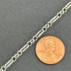 Picture of Sterling Silver Long & Short Rolo Bulk Chain 3.5mm, Sold by the Foot