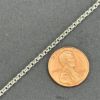 Picture of Sterling Silver Rolo Bulk Chain 2.5mm, Sold by the Foot