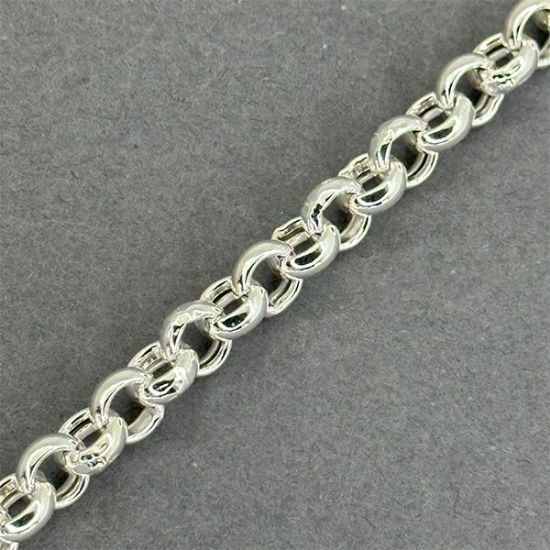 Picture of Sterling Silver Rolo Bulk Chain 3mm, Sold by the Foot