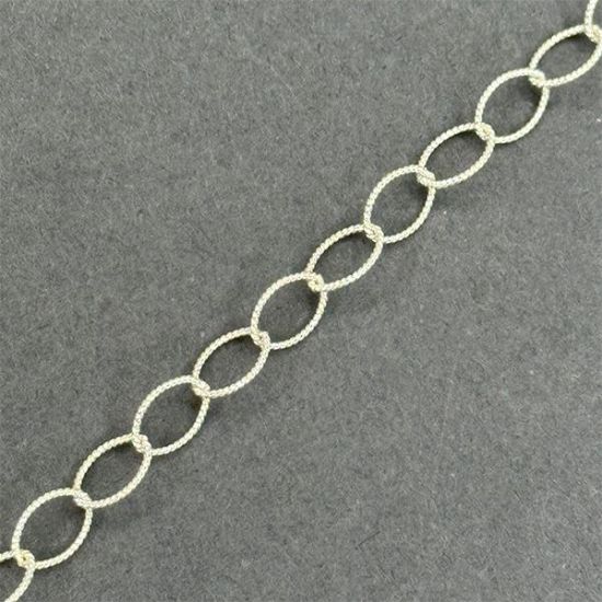 Picture of Sterling Silver Cable Twist Bulk Chain 6mm, Sold by the Foot