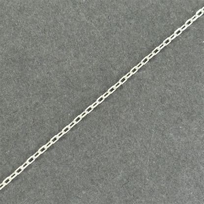 Picture of Sterling Silver Diamond Cut Cable Bulk Chain 1.6mm, Sold by the Foot