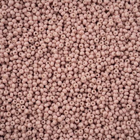 Picture of Preciosa Czech Seed Bead, 11/0 Brown Chalk Dyed Solgel