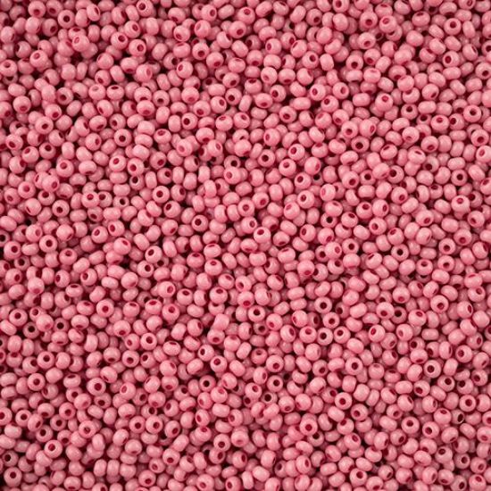 Picture of Preciosa Czech Seed Bead, 11/0 Dark Pink Dyed Solgel