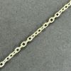 Picture of Sterling Silver Diamond Cut Cable Bulk Chain 3.2mm, Sold by the Foot