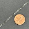Picture of Sterling Silver Flat Cable Bulk Chain 2mm