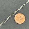 Picture of Sterling Silver Flat Style "BB"Cable Bulk Chain 2.6mm, Sold by the Foot