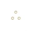 Picture of Gold Plated Round Jump Ring 4mm, Sold per pkg of 50