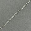 Picture of Sterling Silver Flat Cable Bulk Chain 2.2mm, Sold by the Foot