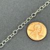 Picture of Sterling Silver Oval Cable Bulk Chain 3.6mm, Sold by the Foot